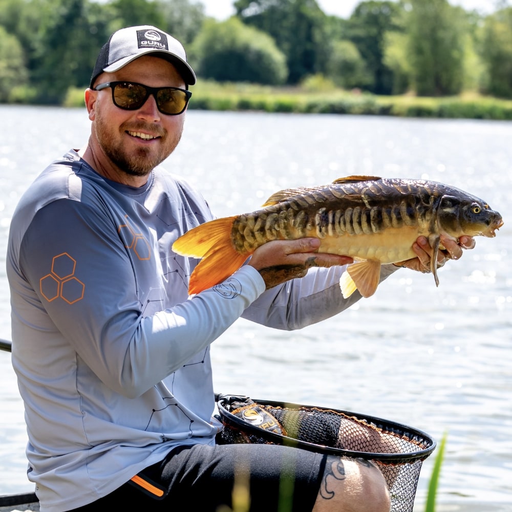 GURU Grey Patch Trucker Cap
