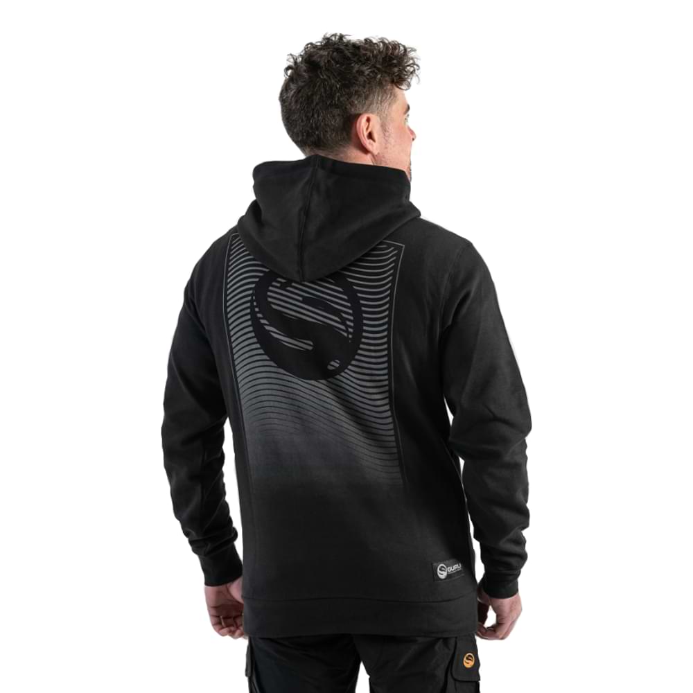 GURU Black Lightweight Hoodie