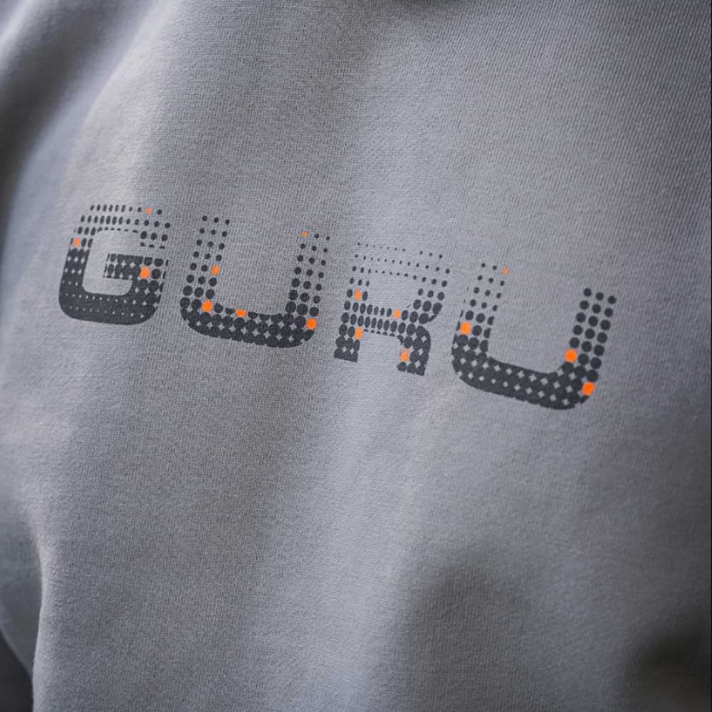 GURU Grey Circles Hoodie