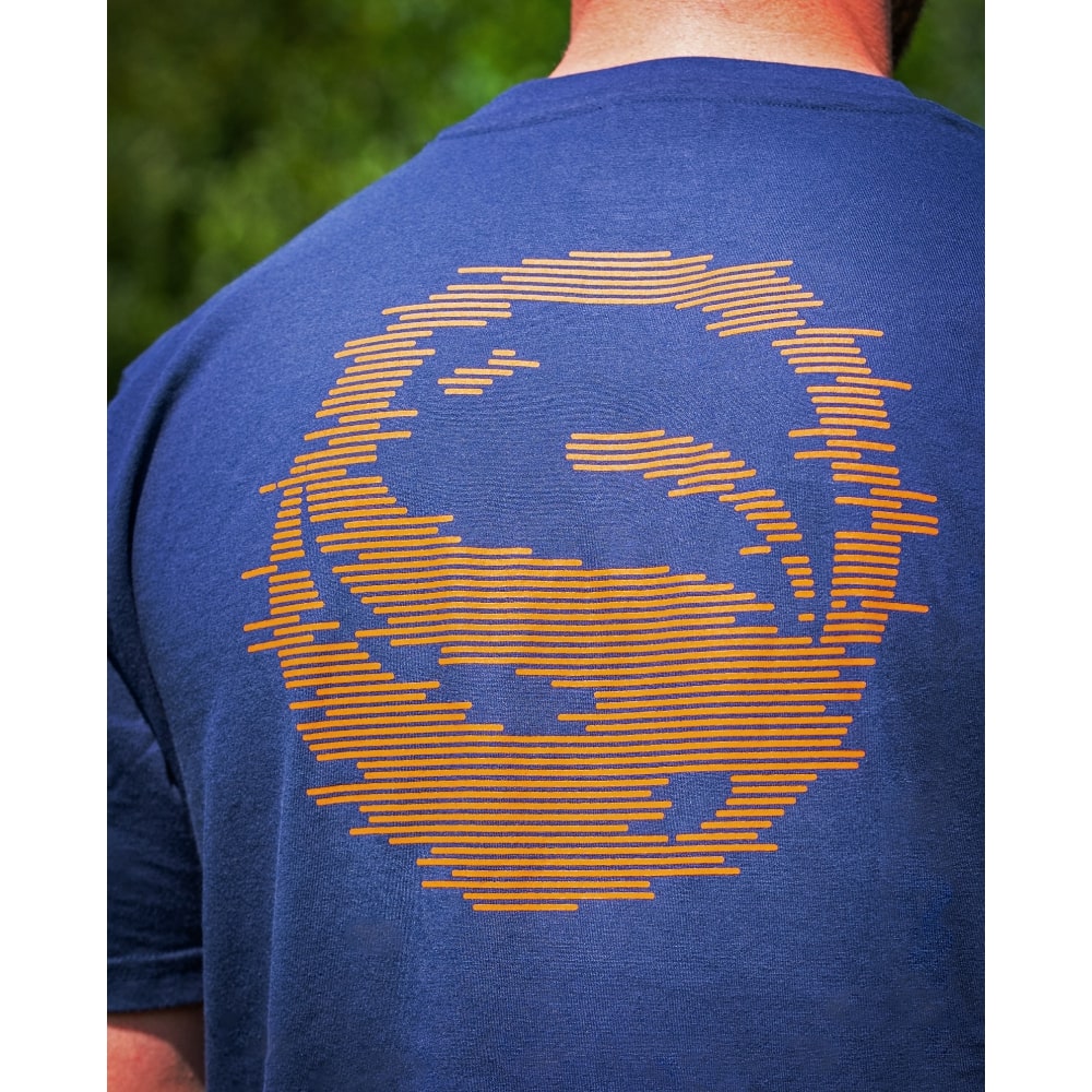 GURU Glitch Navy Tee