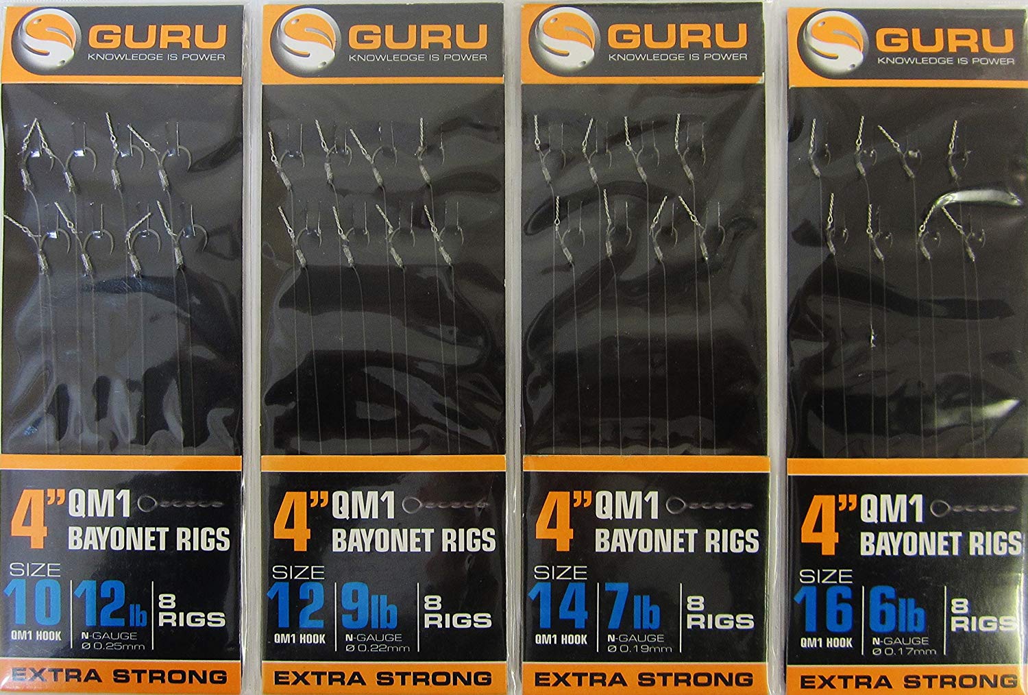 GURU QM1 Bayonet Ready Rigs 4 inch 10 cm