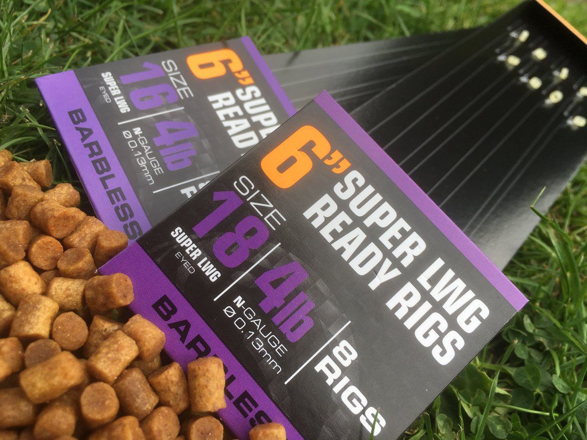 GURU QM1 Bait Band Ready Rigs 4 inch 10 cm