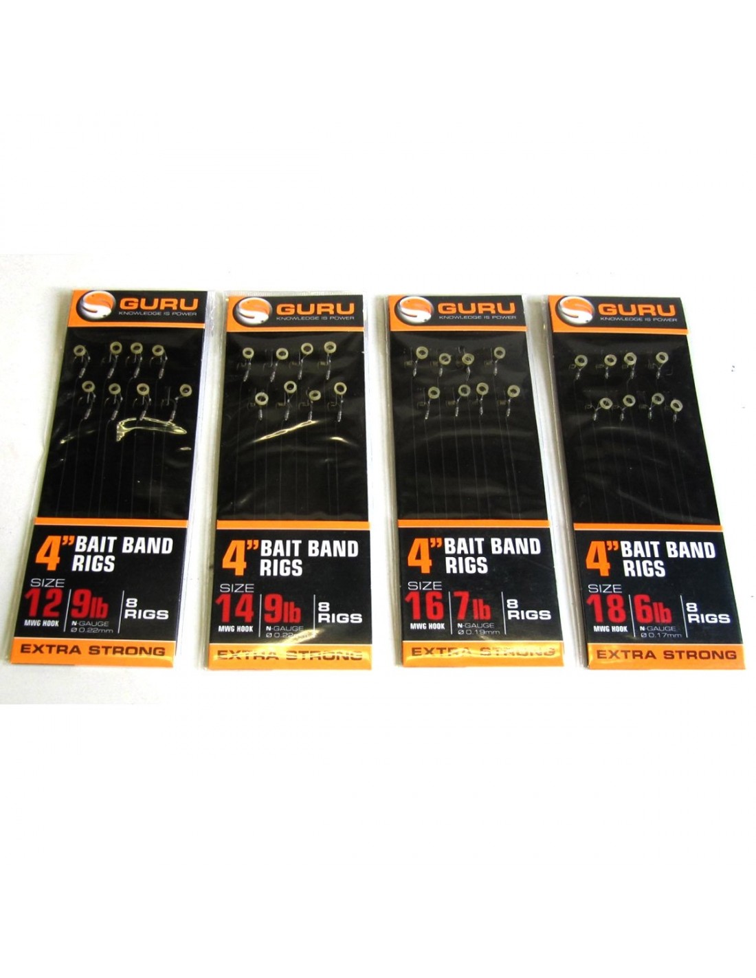 GURU Bait Band Ready Rig 4 inch 10 cm