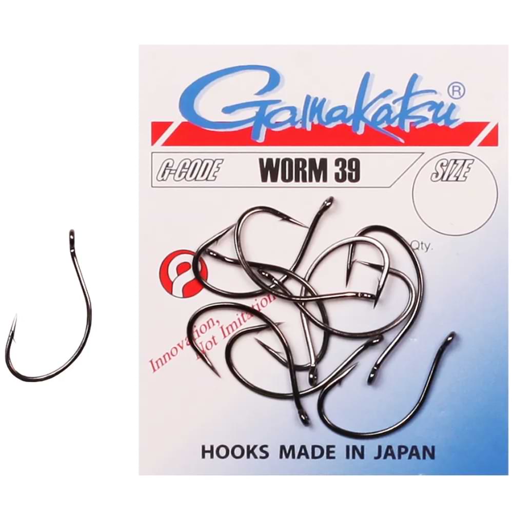 GAMAKATSU Worm 39 Hooks