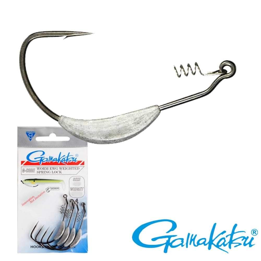 GAMAKATSU EWG Weighted Hook SPR-Lock