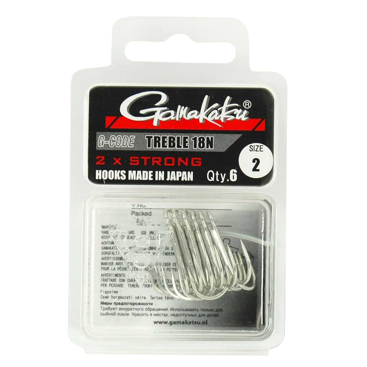 GAMAKATSU Treble 18 Tinned