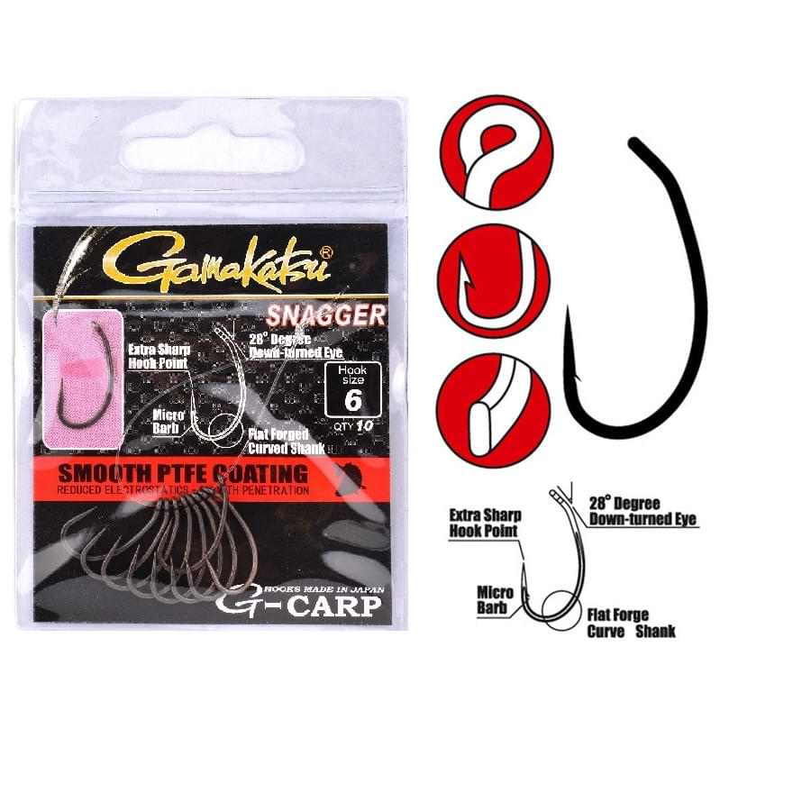 GAMAKATSU G Carp PTFE Snagger