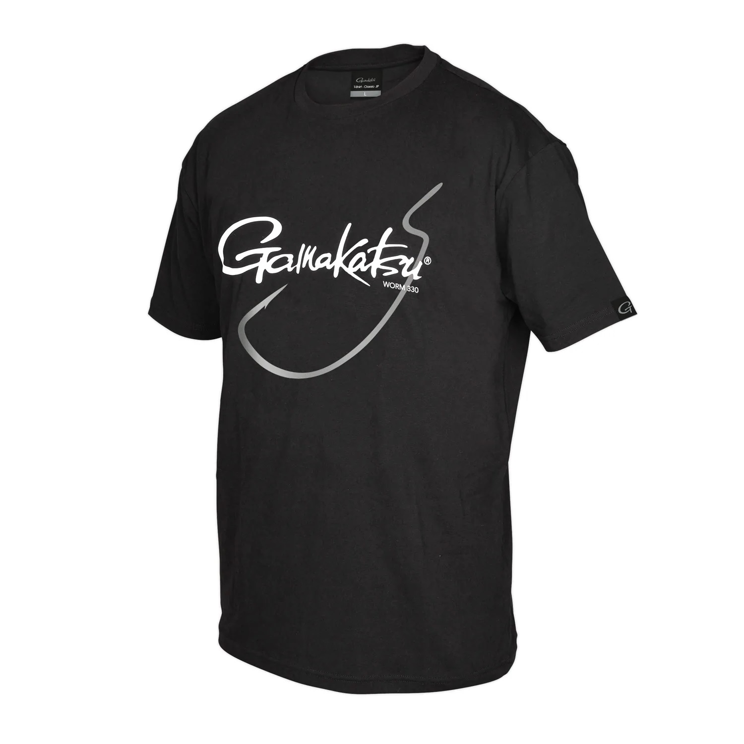 GAMAKATSU T-Shirt Worm 330 Black