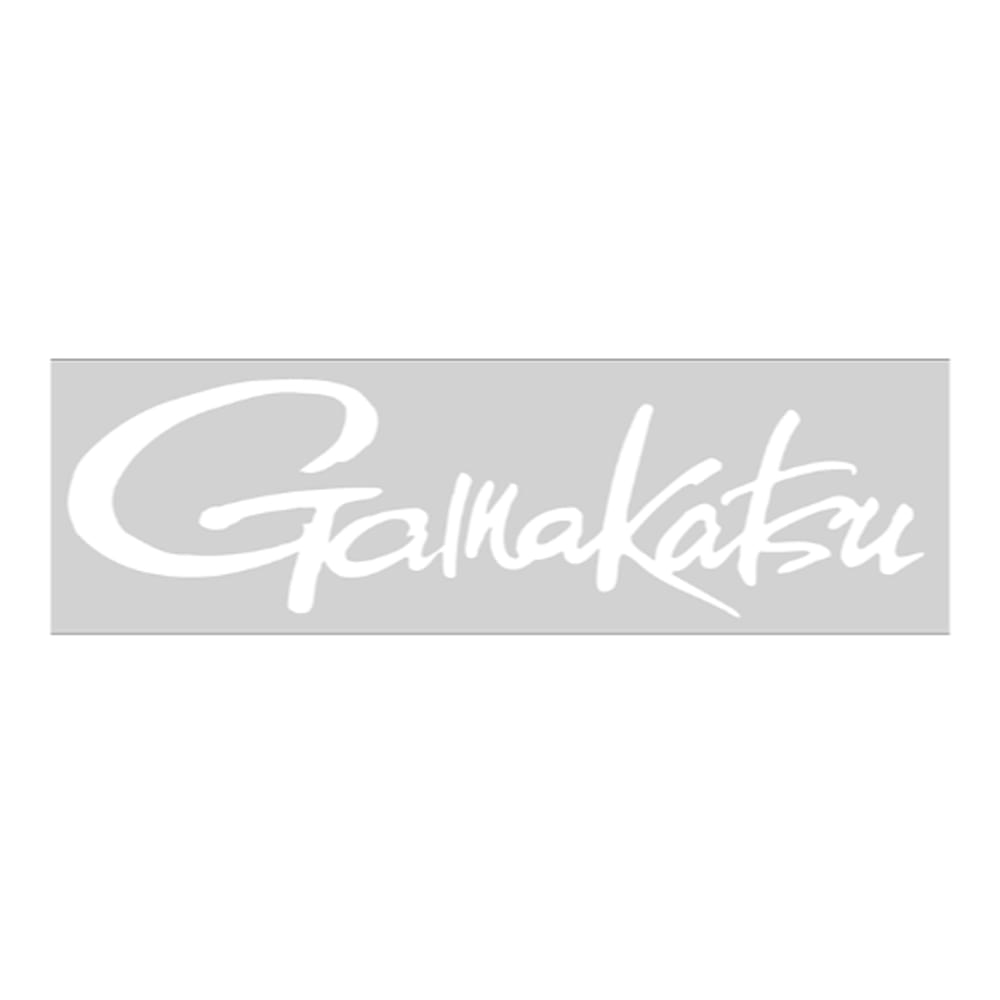 GAMAKATSU Boat Sticker White 14x46cm