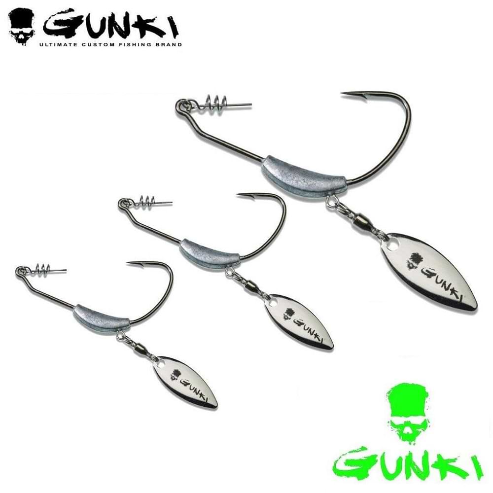 GUNKI Loaded Texas Flash Hooks 7g