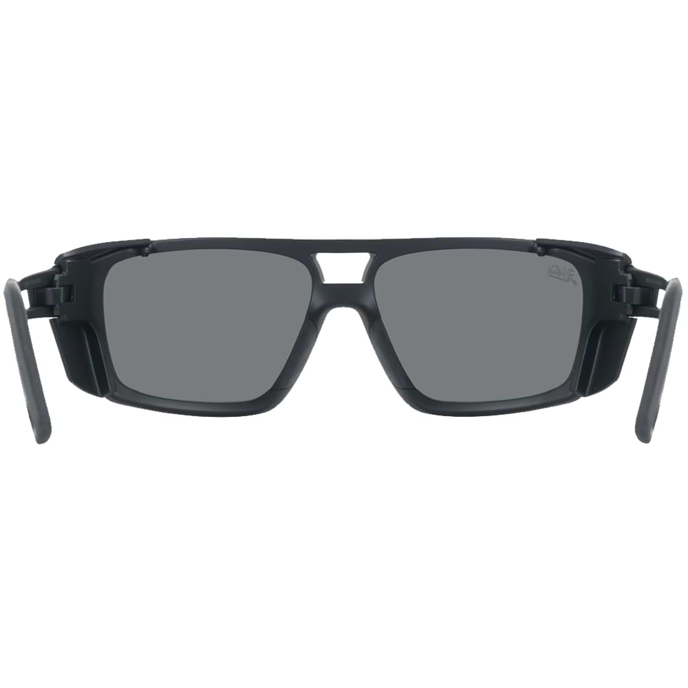 HOBIE El Matador Sunglasses Satin Black with Grey-Cobalt Mirror 