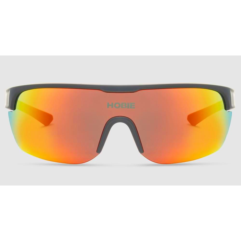 HOBIE Echo Sunglasses - Satin Graphite with Sunset Mirror