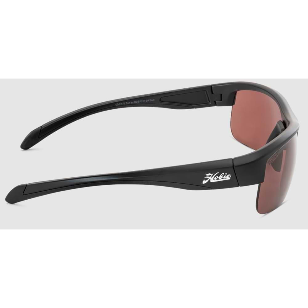HOBIE Eddy Float Satin Black Frame - Copper Polarized PC Lens