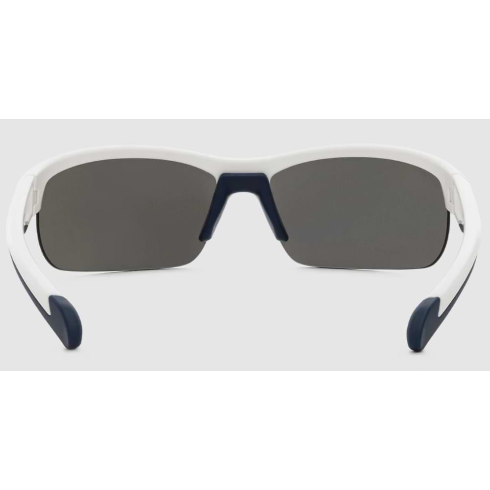 HOBIE Eddy Float Satin White Frame - Cobalt Mirror Polarized PC Lens