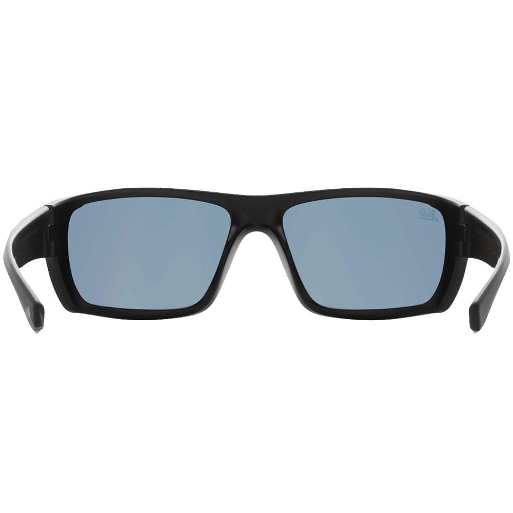 HOBIE Mojo Float Sunglasses Satin Black - Cobalt Mirror