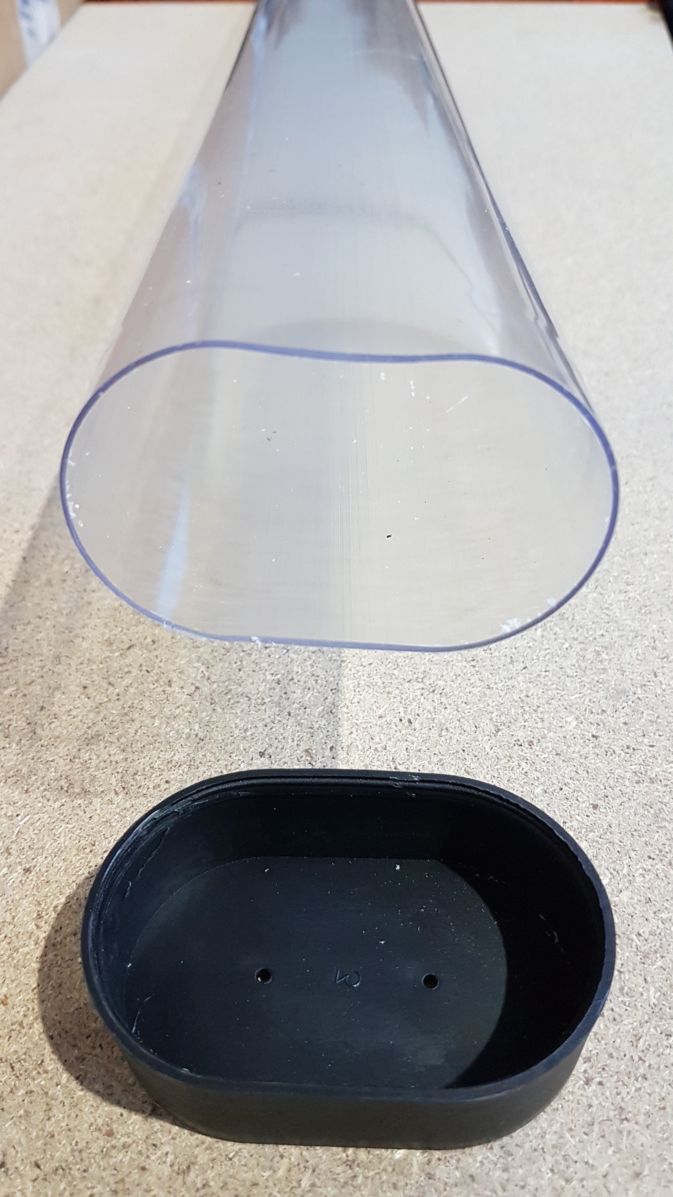 IGNESTI Tubo Oval 220x8x5cm