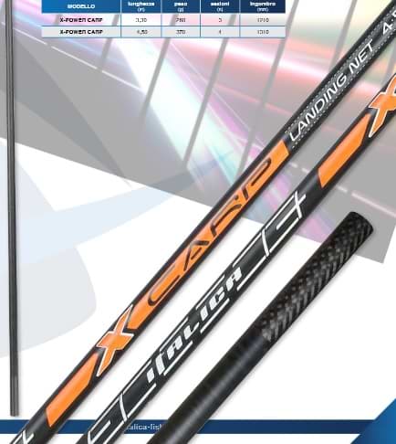 ITALICA X Power Carp Landing Net 3.30m
