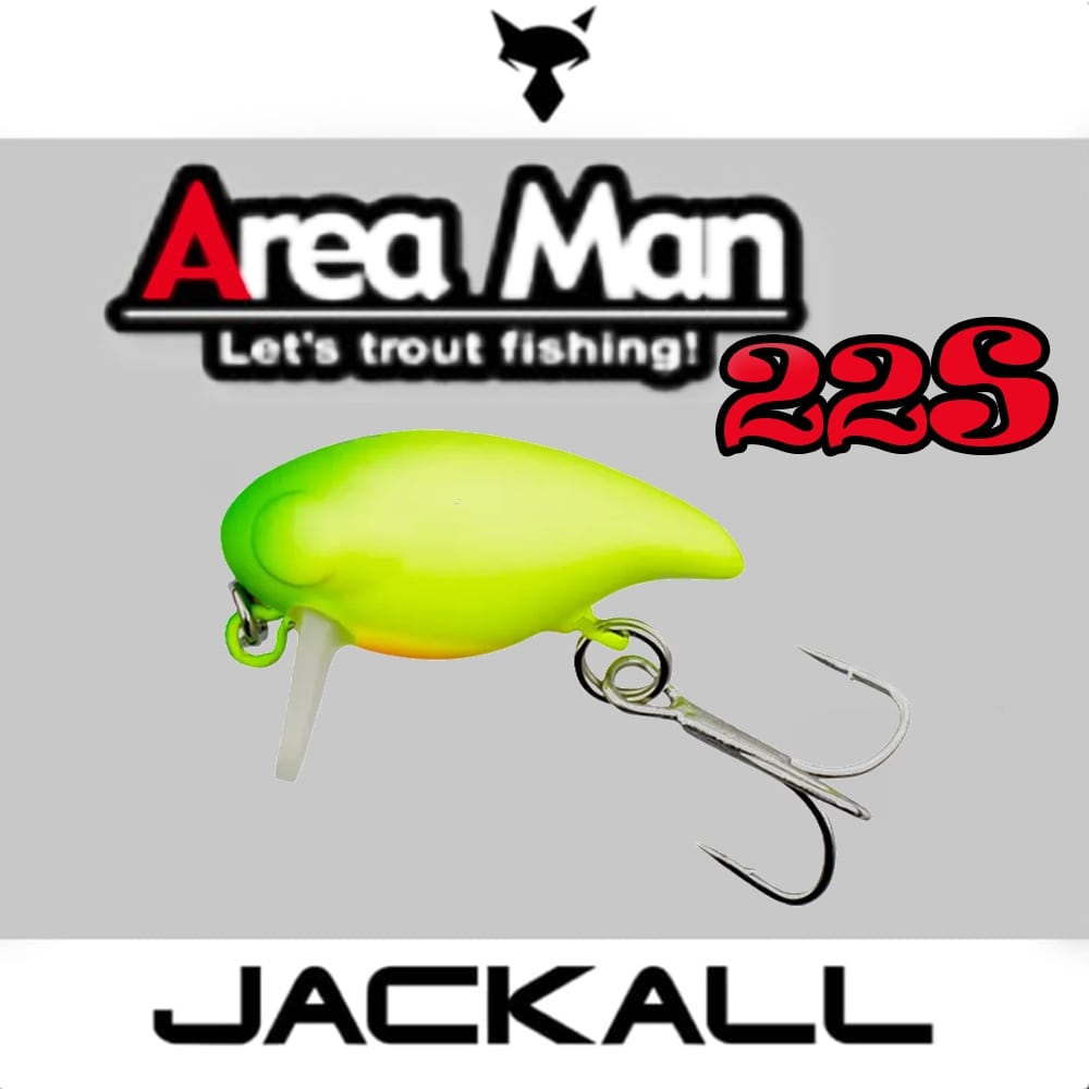 JACKALL Area Man Crank 22S 22mm 1.5g Sinking
