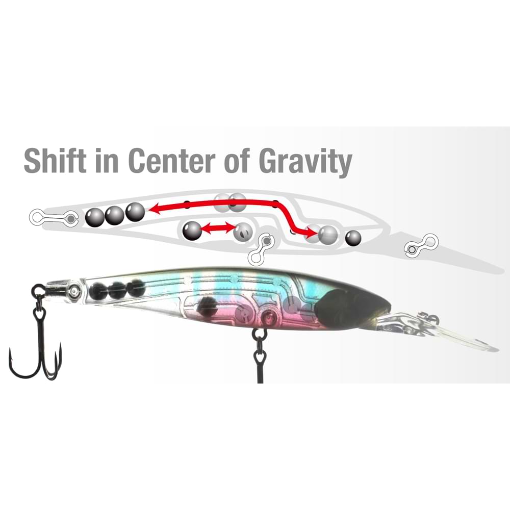 JACKALL DowzVido 90SP 90mm 10.7g Suspend