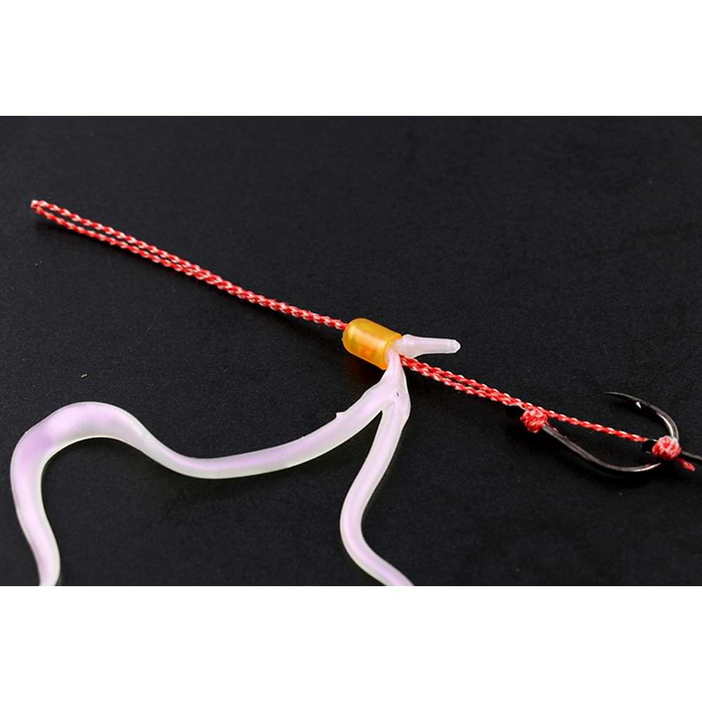 JACKALL BIN-BIN Worm Necktie Twin Tail