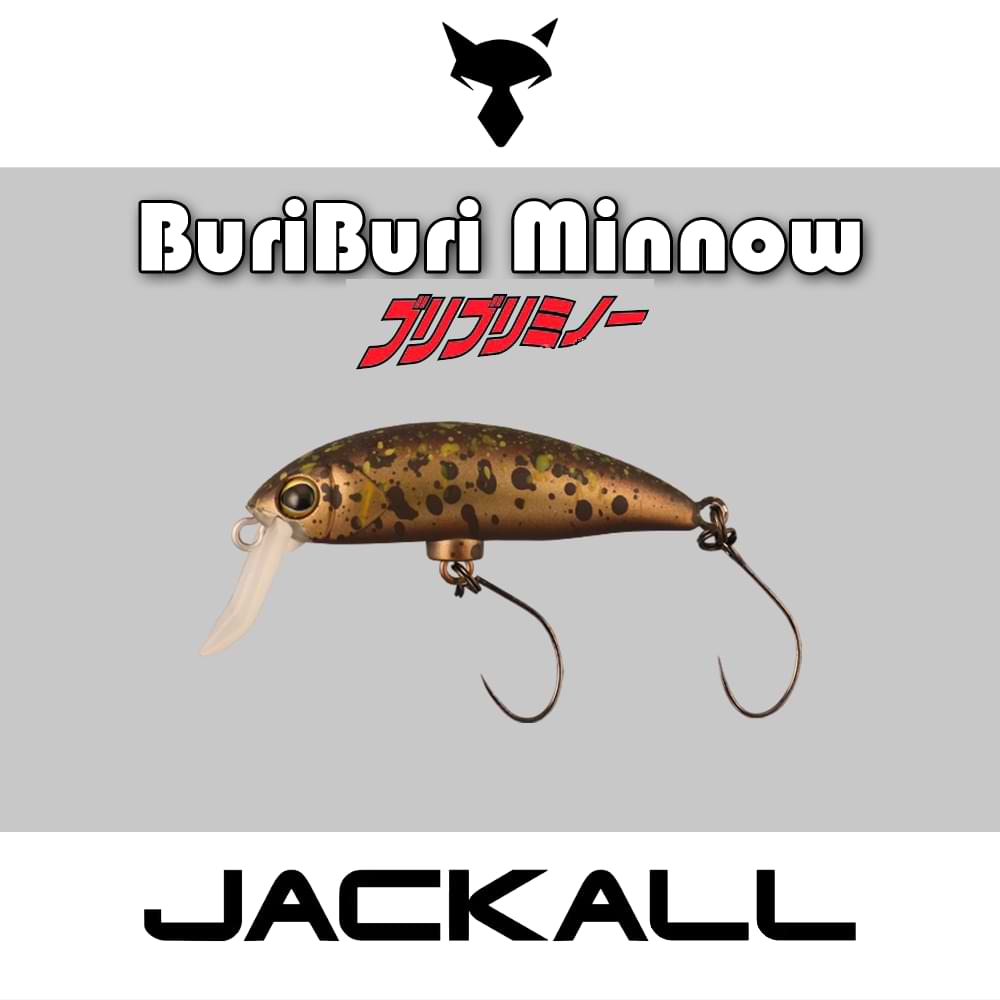 JACKALL Buri Buri Minnow 40mm 2.4g Floating