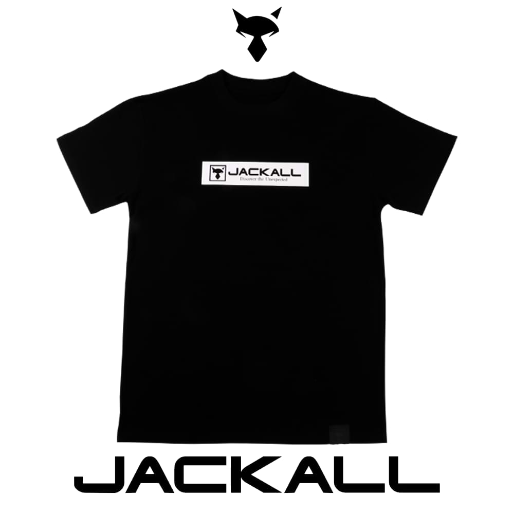 JACKALL Box Logo T-Shirt Black