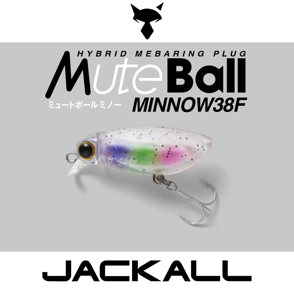 JACKALL Mute Ball Minnow 38F 38mm 2.7g Floating