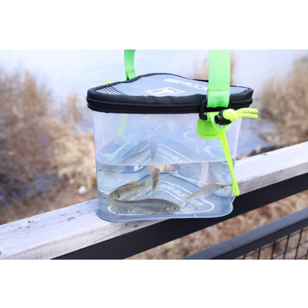 JACKALL Sankaku Egg Bucket Mini