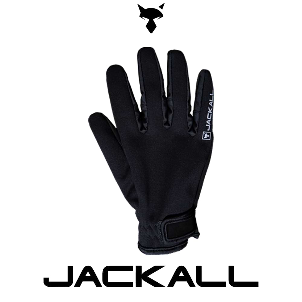 JACKALL Versatile Gloves Five Fingers - Black
