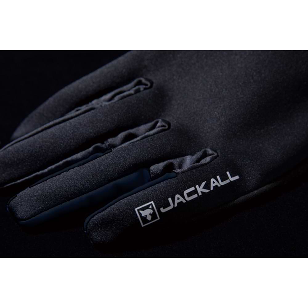 JACKALL Versatile Gloves Five Fingers - Black
