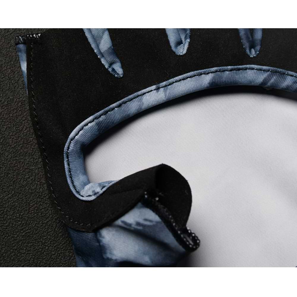 JACKALL Cool Touch UV Cut Gloves - Gray Camouflage