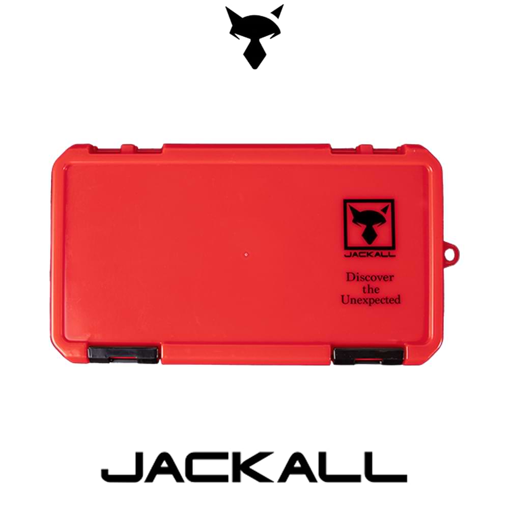 JACKALL Cushioned Tai Rubber Box - Red