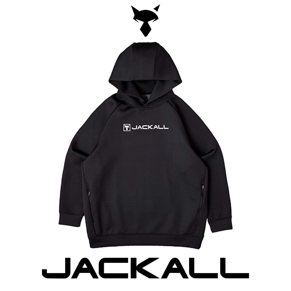 JACKALL Stretch Sweat Hoodie Black