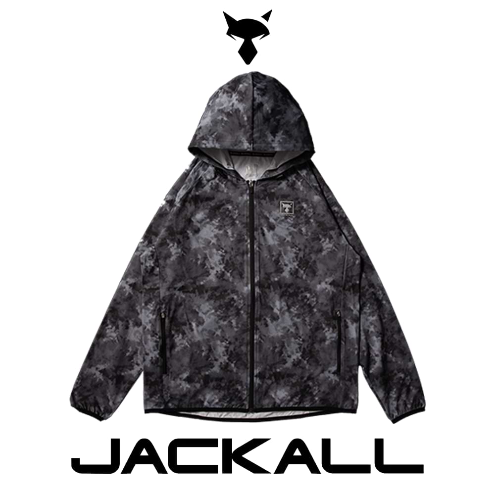 JACKALL High-Dry Hoodie Zip Up - Black