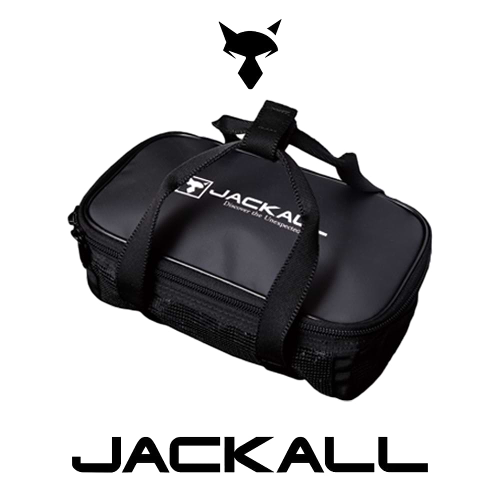 JACKALL Washable Mesh Jig Pouch S - Black