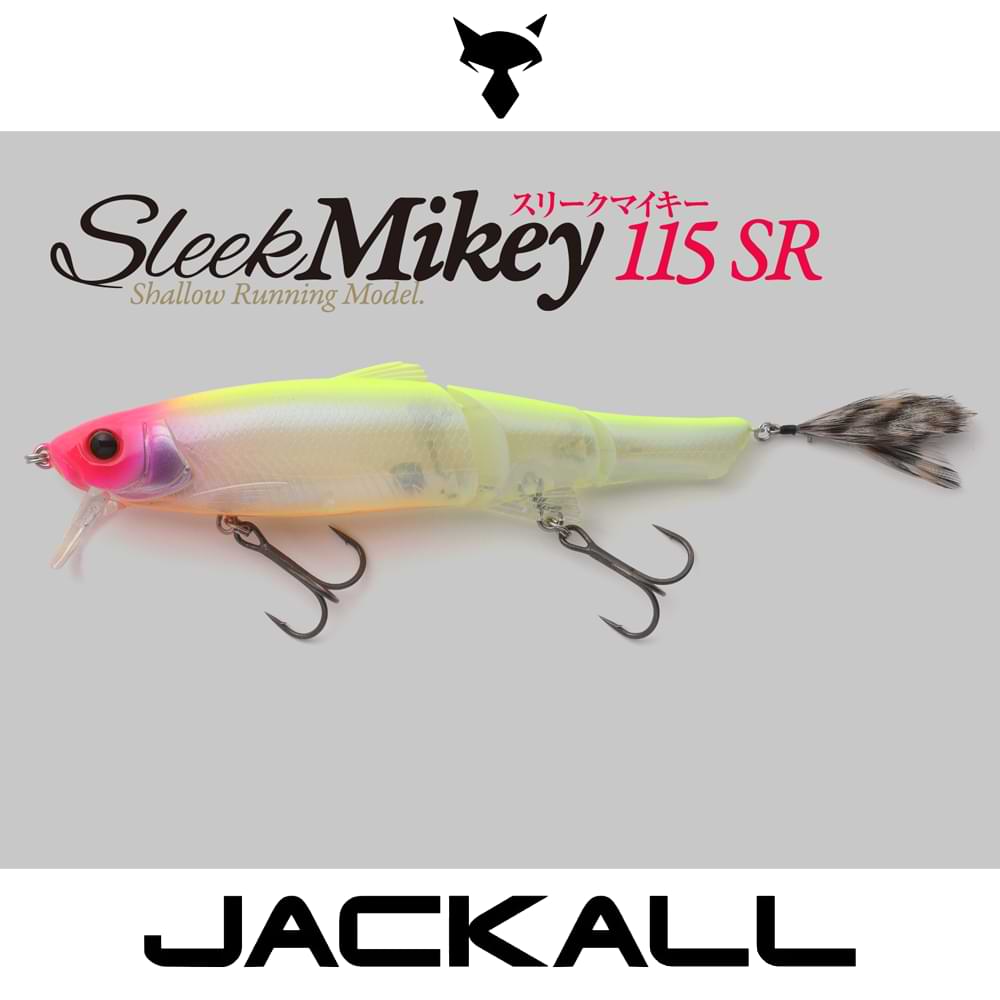 JACKALL Sleek Mikey 115SR 115mm 19g Floating