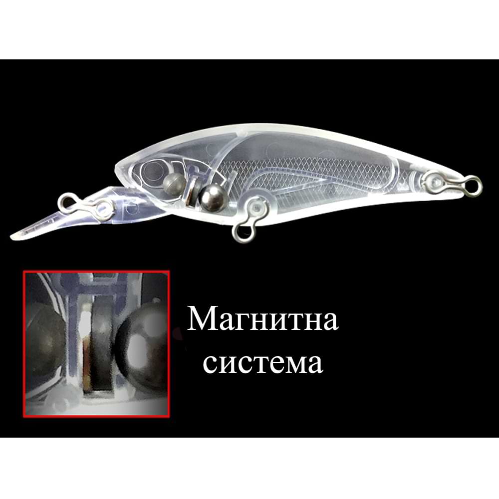 JACKALL D-BILL Shad 55SR 55mm 5.5g Floating