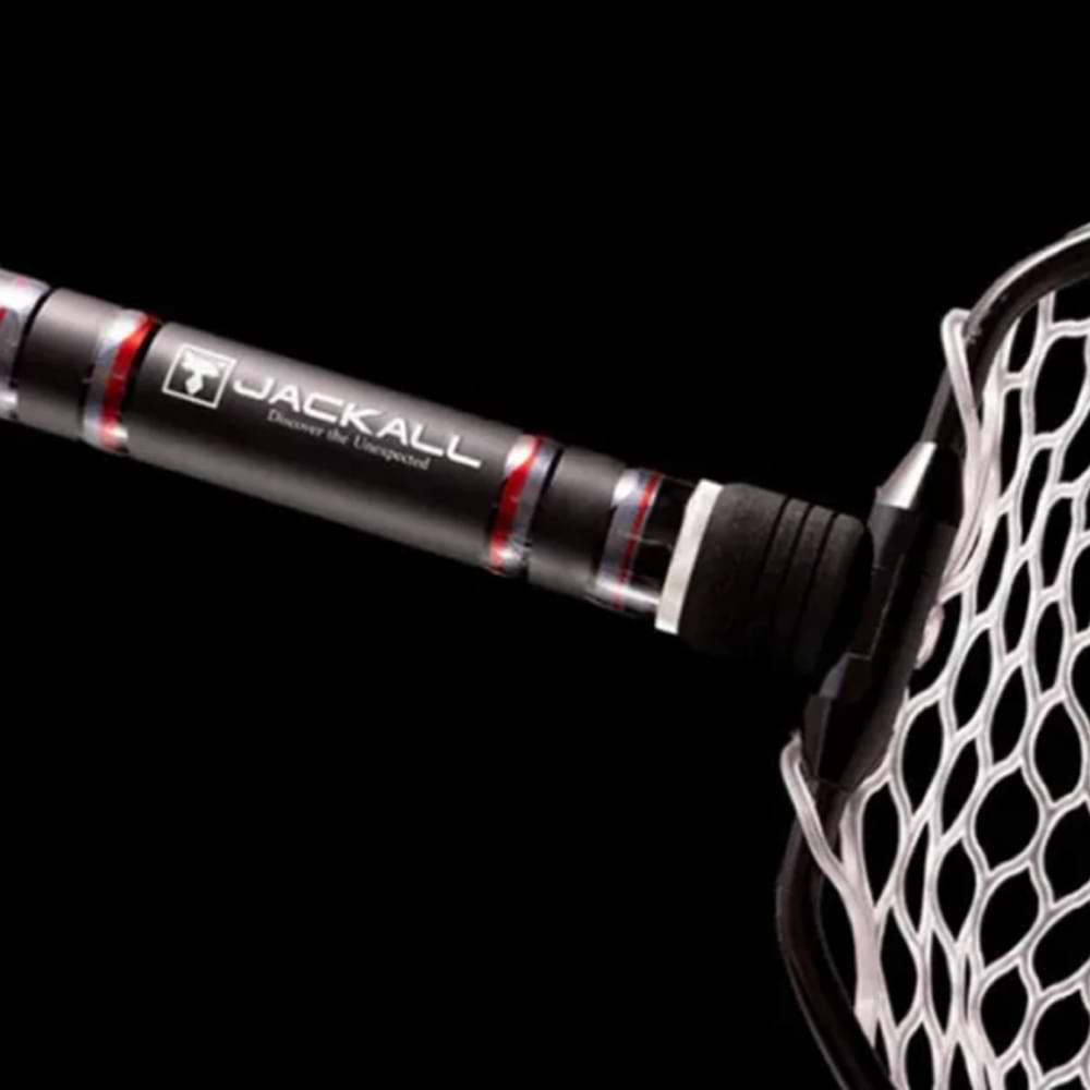 JACKALL Tactical Landing Net 240 - Black/Red