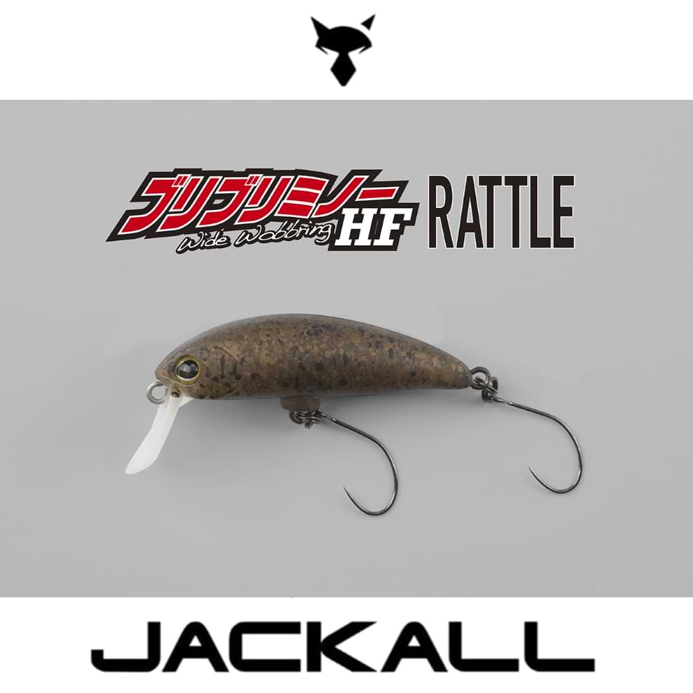 JACKALL Buri Buri Minnow HF Rattle 40mm 2.1g Floating