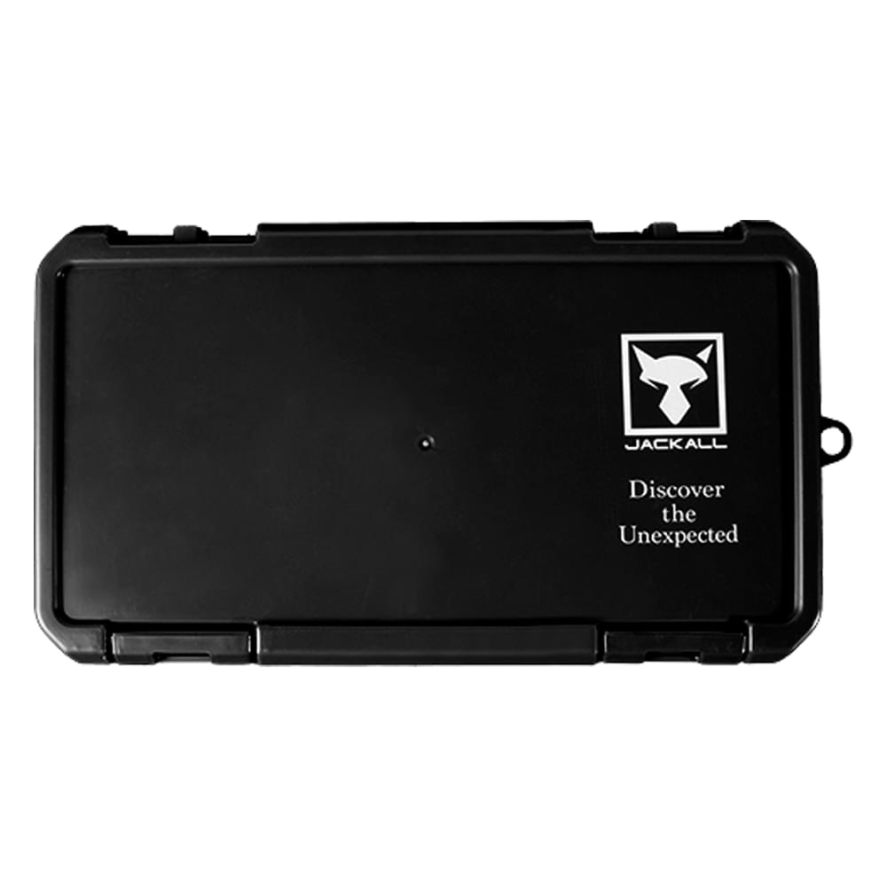 JACKALL Cushioned Tai Rubber Box Deep Type - Black