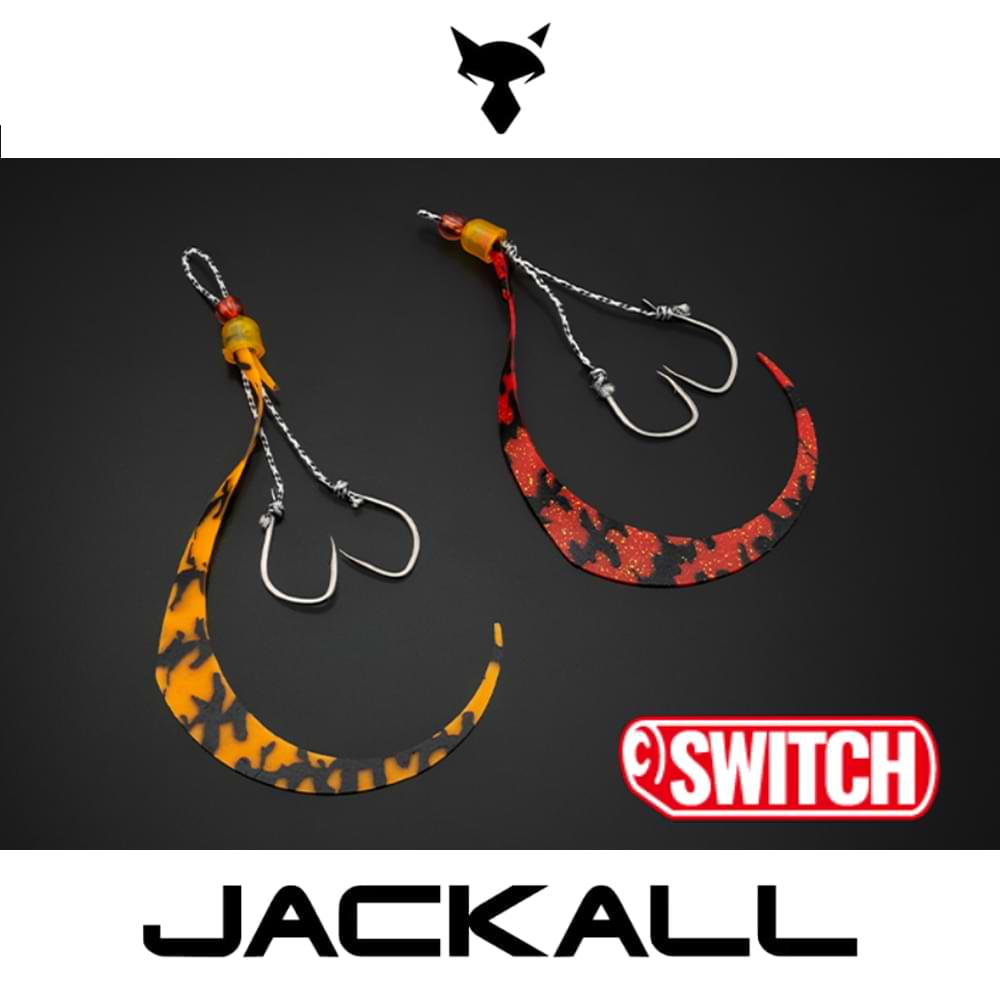 JACKALL Ranbu BIN-BIN Switch Spare Rubber Hook Set - 2 Spare Sets