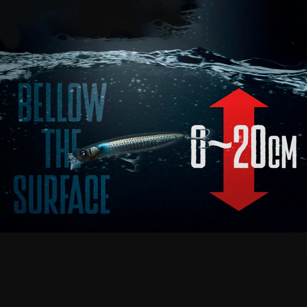 JACKALL Hagre 96F 96mm 12g Floating