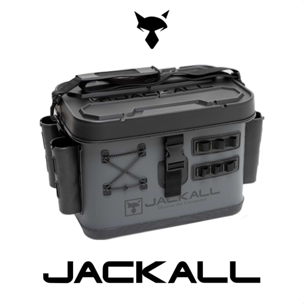 JACKALL Tackle Container R Dark Gray - Medium