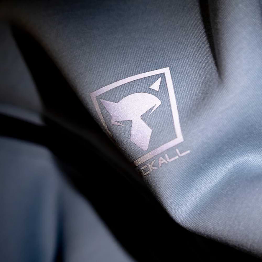 JACKALL Jersey Zip Up Logo Hoodie - Black