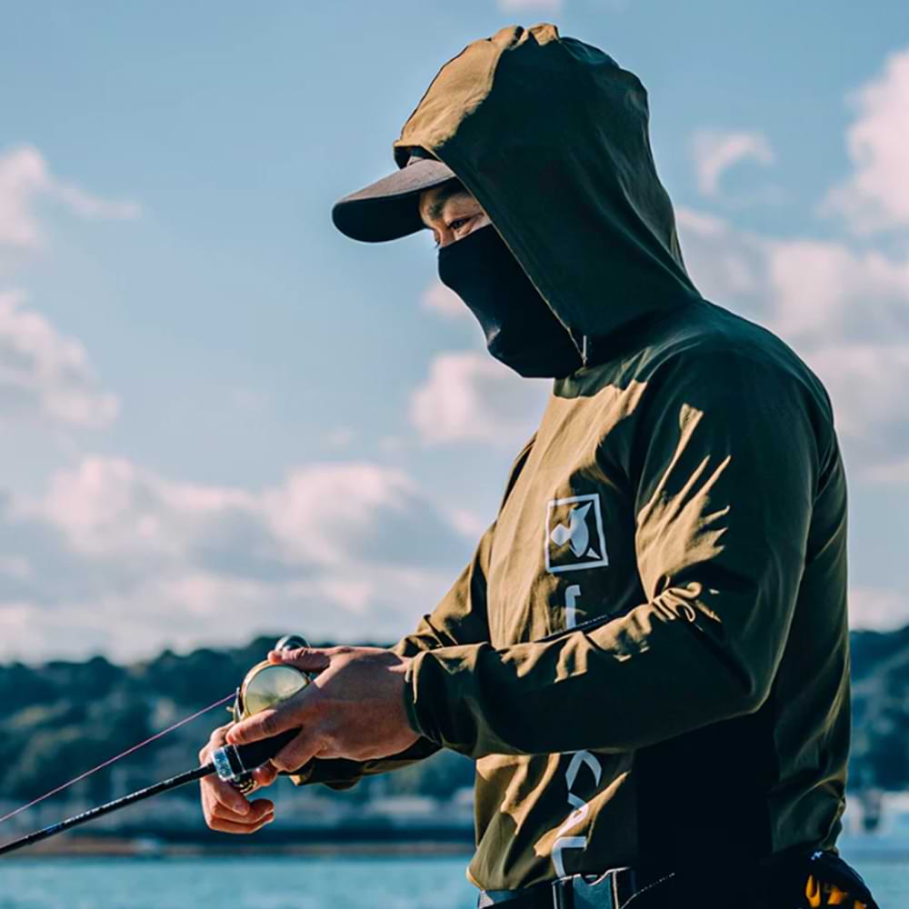 JACKALL Dry Mesh Pullover Hoodie - White Smoke