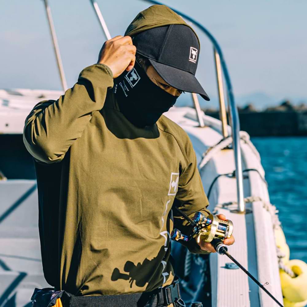 JACKALL Dry Mesh Pullover Hoodie - White Smoke