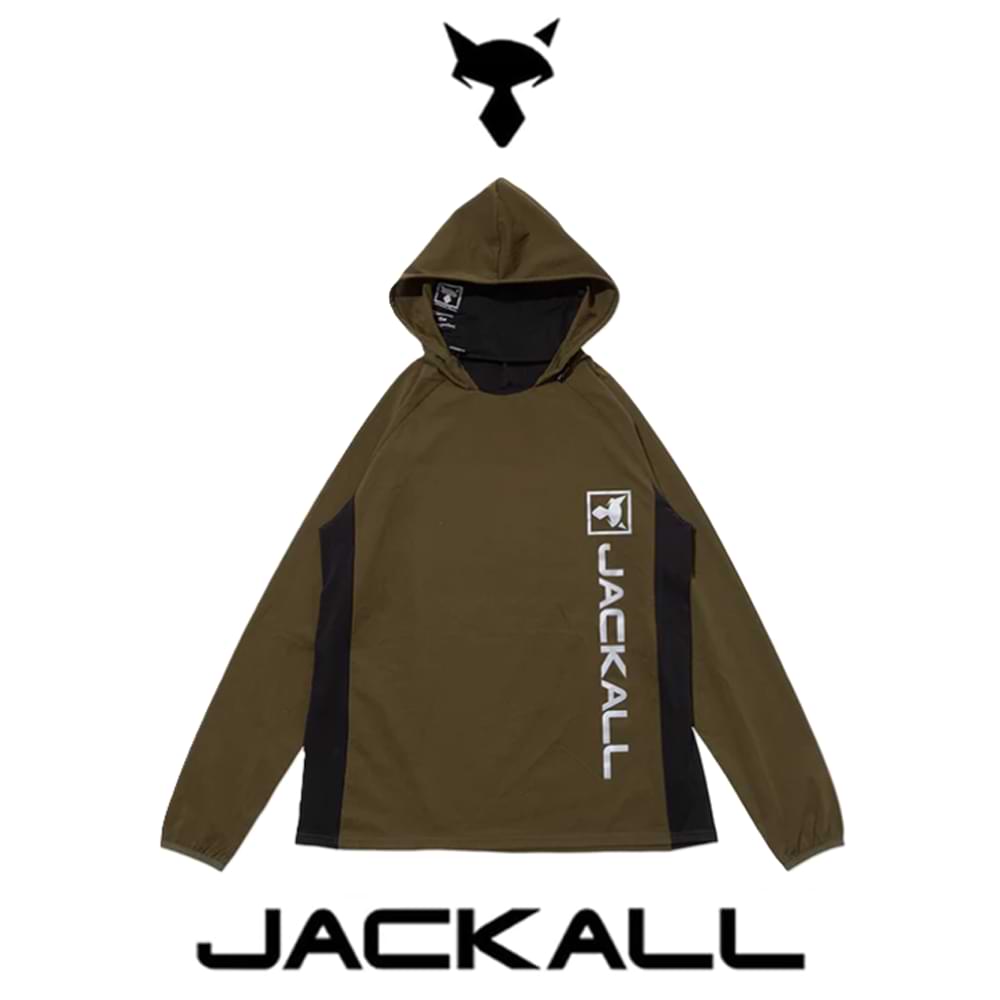 JACKALL Dry Mesh Pullover Hoodie - Olive