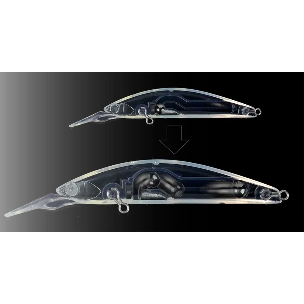 JACKALL Tricoroll GT 72 MD-F 6.6g 72mm