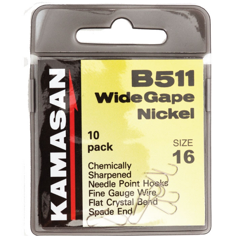 KAMASAN B511 Wide Gape Nickel