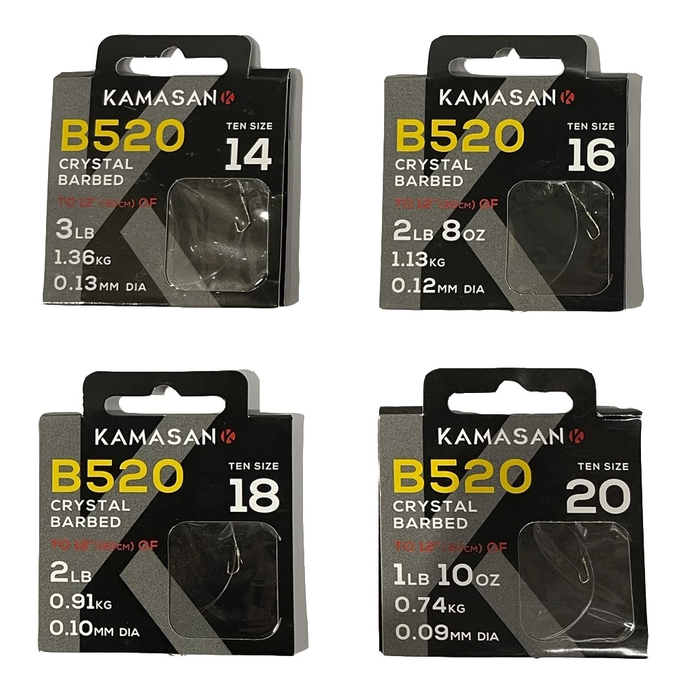 KAMASAN B520 Hooks to Nylon
